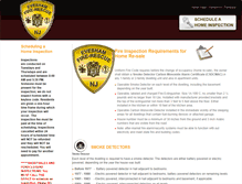 Tablet Screenshot of inspections.eveshamfire.org